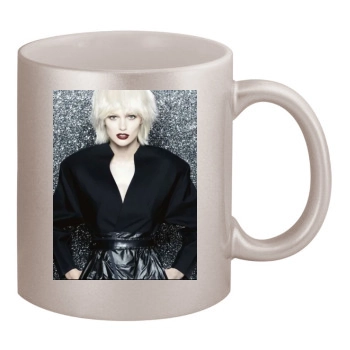 Edita Vilkeviciute 11oz Metallic Silver Mug