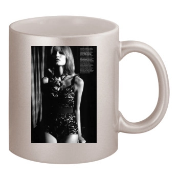 Edita Vilkeviciute 11oz Metallic Silver Mug