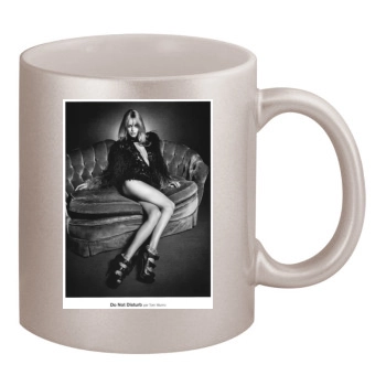 Edita Vilkeviciute 11oz Metallic Silver Mug