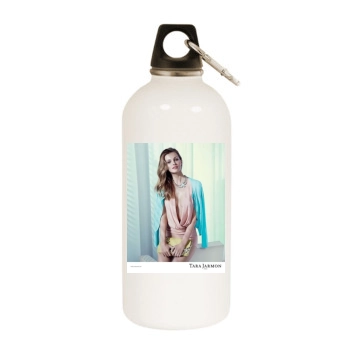 Edita Vilkeviciute White Water Bottle With Carabiner