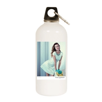 Edita Vilkeviciute White Water Bottle With Carabiner