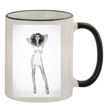 Edita Vilkeviciute 11oz Colored Rim & Handle Mug