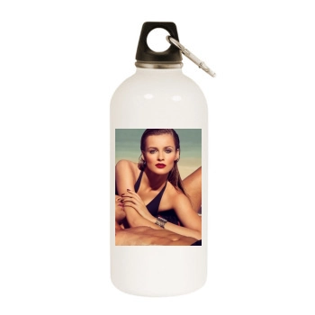 Edita Vilkeviciute White Water Bottle With Carabiner