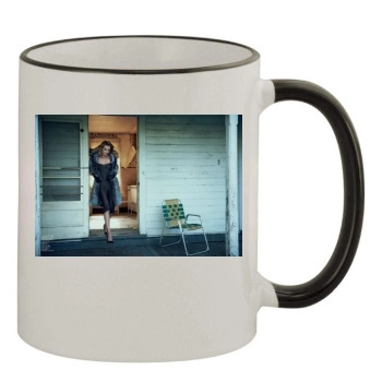 Edita Vilkeviciute 11oz Colored Rim & Handle Mug