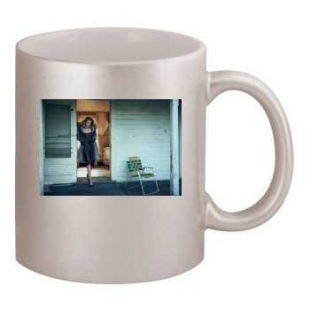 Edita Vilkeviciute 11oz Metallic Silver Mug