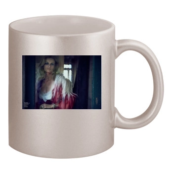 Edita Vilkeviciute 11oz Metallic Silver Mug