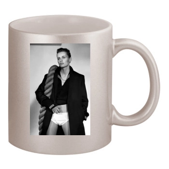 Edita Vilkeviciute 11oz Metallic Silver Mug