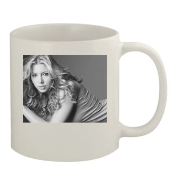 Jessica Biel 11oz White Mug