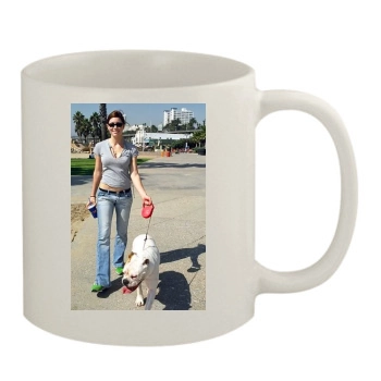 Jessica Biel 11oz White Mug