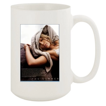 Jessica Biel 15oz White Mug