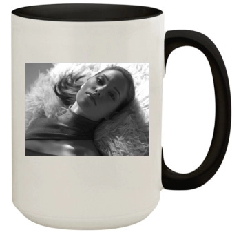 Elizabeth Berkley 15oz Colored Inner & Handle Mug