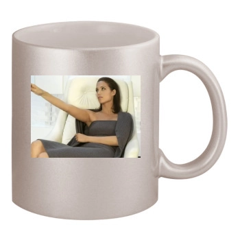 Elizabeth Berkley 11oz Metallic Silver Mug