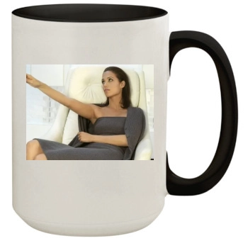 Elizabeth Berkley 15oz Colored Inner & Handle Mug