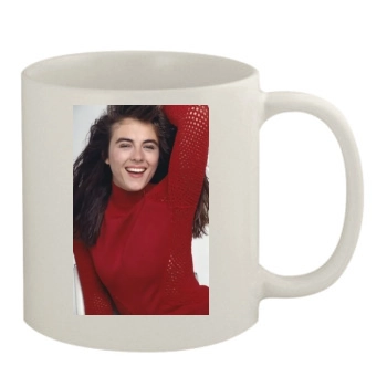 Elizabeth Hurley 11oz White Mug