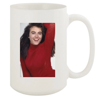 Elizabeth Hurley 15oz White Mug
