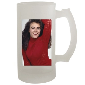 Elizabeth Hurley 16oz Frosted Beer Stein