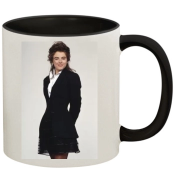 Elizabeth Hurley 11oz Colored Inner & Handle Mug