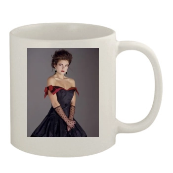 Elizabeth Hurley 11oz White Mug