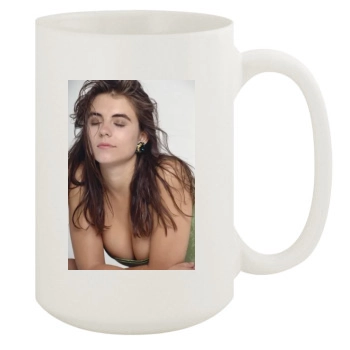 Elizabeth Hurley 15oz White Mug