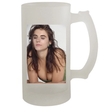 Elizabeth Hurley 16oz Frosted Beer Stein