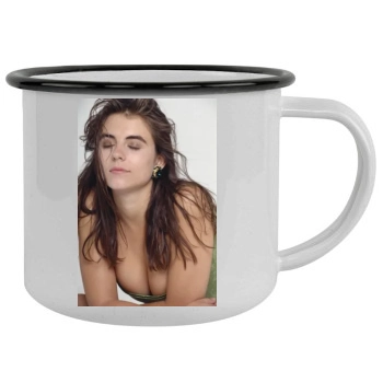 Elizabeth Hurley Camping Mug