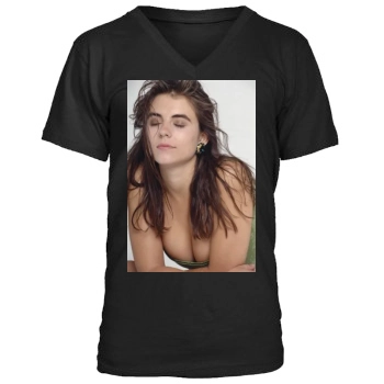 Elizabeth Hurley Men's V-Neck T-Shirt