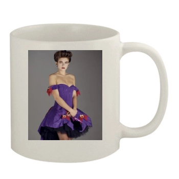 Elizabeth Hurley 11oz White Mug