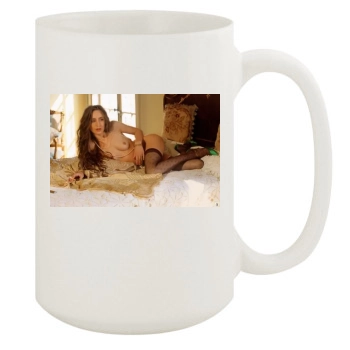 Elizabeth Jagger 15oz White Mug