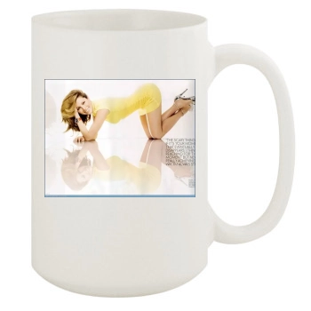 Jessica Biel 15oz White Mug