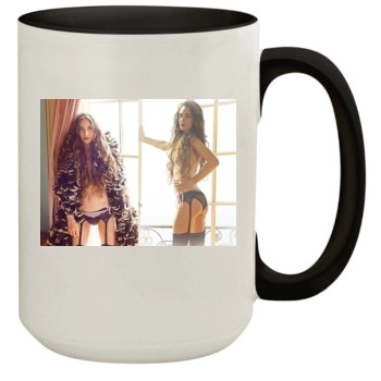 Elizabeth Jagger 15oz Colored Inner & Handle Mug