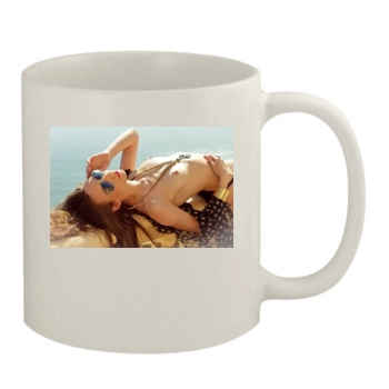 Elizabeth Jagger 11oz White Mug