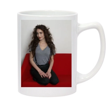 Elizabeth Jagger 14oz White Statesman Mug