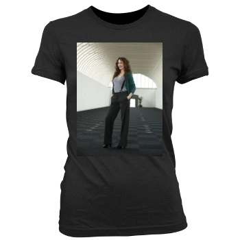 Elizabeth Jagger Women's Junior Cut Crewneck T-Shirt