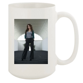 Elizabeth Jagger 15oz White Mug