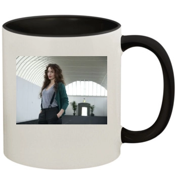 Elizabeth Jagger 11oz Colored Inner & Handle Mug