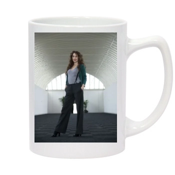 Elizabeth Jagger 14oz White Statesman Mug