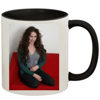 Elizabeth Jagger 11oz Colored Inner & Handle Mug