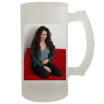 Elizabeth Jagger 16oz Frosted Beer Stein