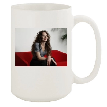 Elizabeth Jagger 15oz White Mug