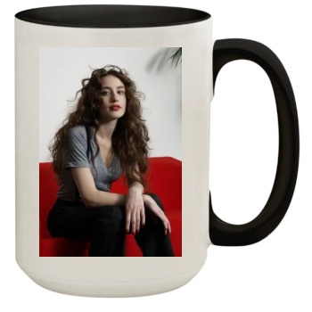 Elizabeth Jagger 15oz Colored Inner & Handle Mug