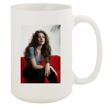 Elizabeth Jagger 15oz White Mug