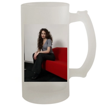 Elizabeth Jagger 16oz Frosted Beer Stein