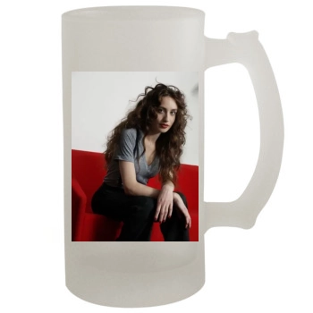 Elizabeth Jagger 16oz Frosted Beer Stein