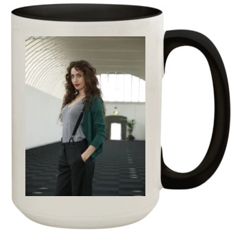 Elizabeth Jagger 15oz Colored Inner & Handle Mug