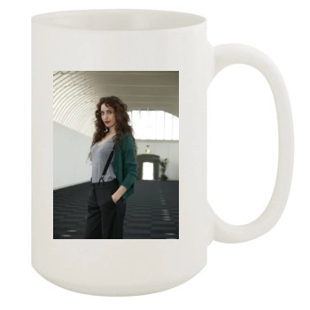 Elizabeth Jagger 15oz White Mug