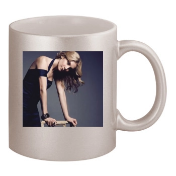 Elizabeth Mitchell 11oz Metallic Silver Mug