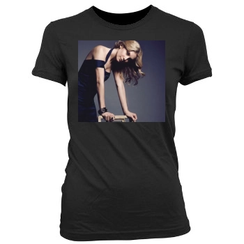 Elizabeth Mitchell Women's Junior Cut Crewneck T-Shirt