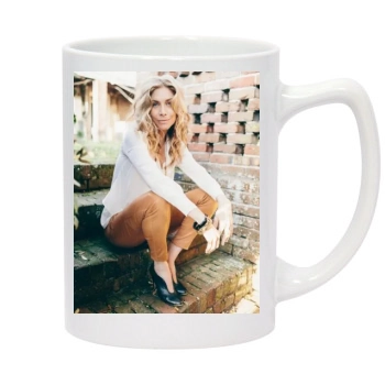 Elizabeth Mitchell 14oz White Statesman Mug