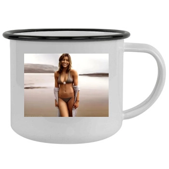 Jessica Biel Camping Mug