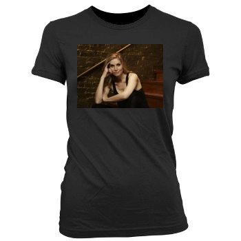 Elizabeth Mitchell Women's Junior Cut Crewneck T-Shirt